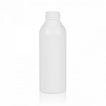 125 ml flacon Basic Round HDPE blanc 24.410