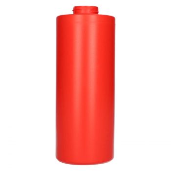 1000 ml Flacon compressible Sauce round MIX LDPE-HDPE rouge 38.400