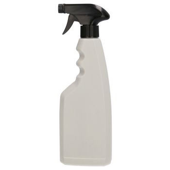 500 ml Multi sprayfles 100% gereycled HDPE 28/410 + trigger spraypomp zwart