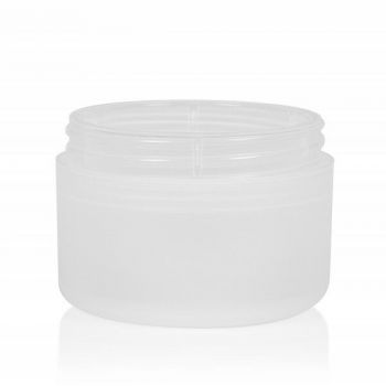 50 ml pot Frosted soft PP naturel double ou