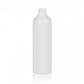 300 ml flacon Basic Round HDPE blanc 24.410