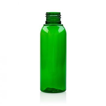 100 ml flacon Basic Round PET vert 24.410