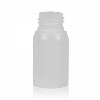 30 ml flacon Basic Round HDPE naturel 24.410