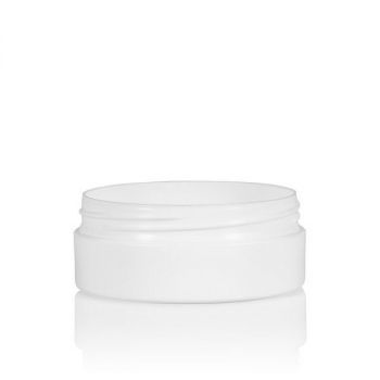 50 ml pot Soft cylinder PP blanc