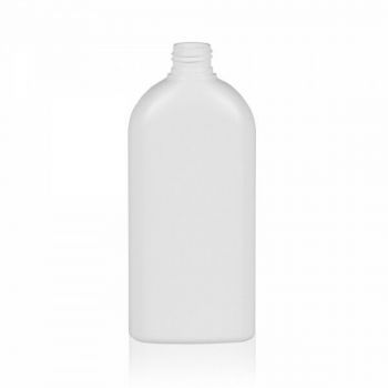 300 ml flacon Basic Oval HDPE blanc 24.410