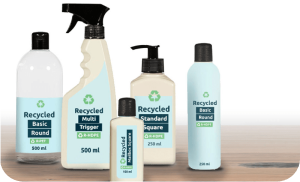 Bouteilles recyclées